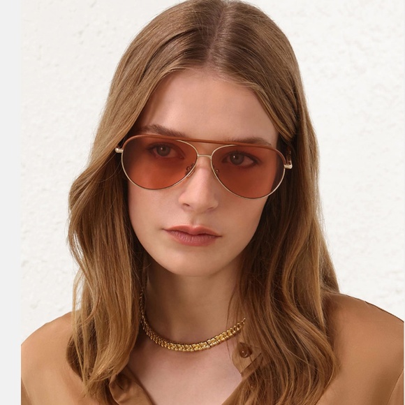 ZIMMERMAN Ripple Aviator in Brown - NWT - BRAND NEW! - Picture 2 of 15